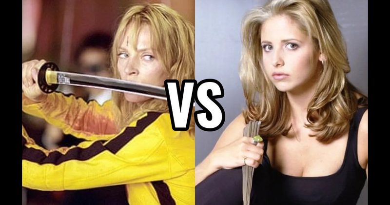 Buffy Summers (Buffy the Vampire Slayer) vs. The Bride / Beatrix Kidd (Kill Bill)