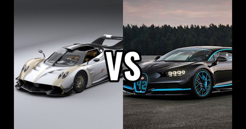Bugatti Veyron vs. Pagani Huayra
