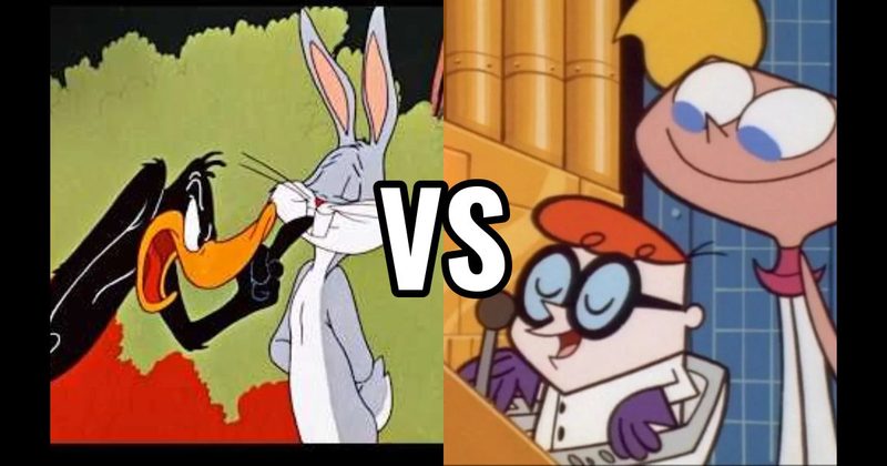 Bugs Bunny vs. Daffy Duck (Looney Tunes) vs. Dexter vs. Dee Dee (Dexter’s Laboratory)