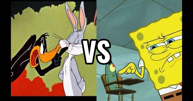 Bugs Bunny vs. Daffy Duck (Looney Tunes) vs. SpongeBob vs. Plankton (SpongeBob SquarePants)