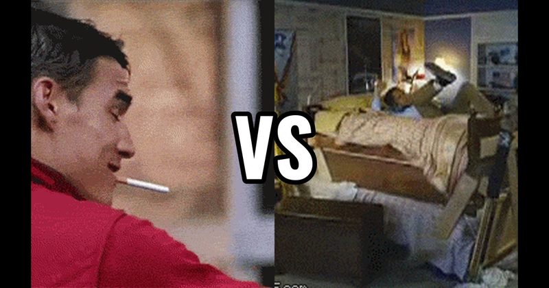 Bunk Bed Collapse (Step Brothers) vs. Gasoline Fight (Zoolander)