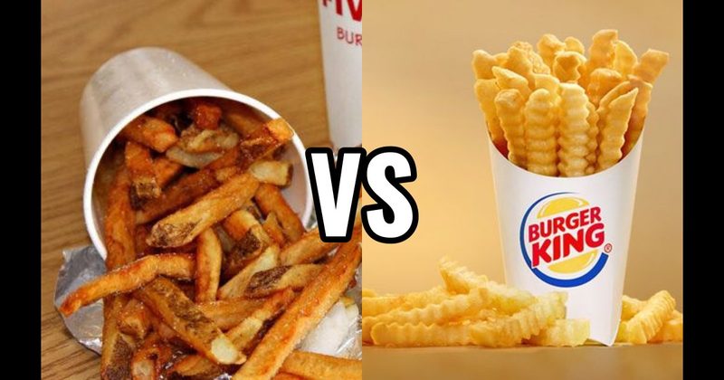 Burger King Fries vs. Five Guys French Fries