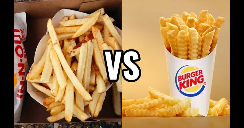 Burger King Fries vs. In-N-Out Fries