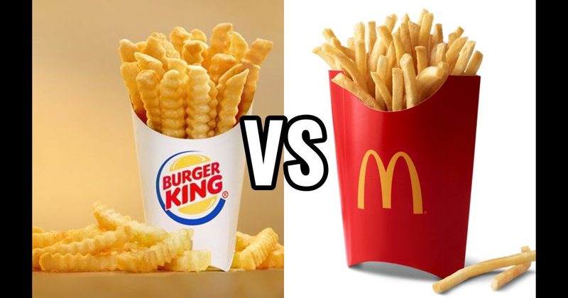 Burger King Fries vs. McDonald's Fries