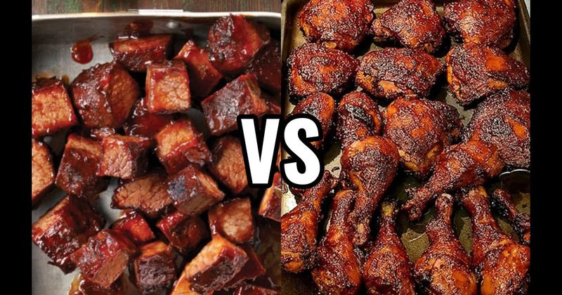 Burnt Ends vs. Smoked Chicken