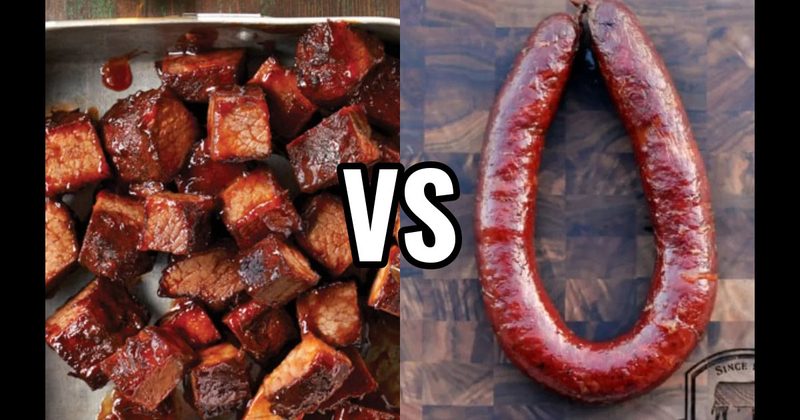 Burnt Ends vs. Smoked Sausage