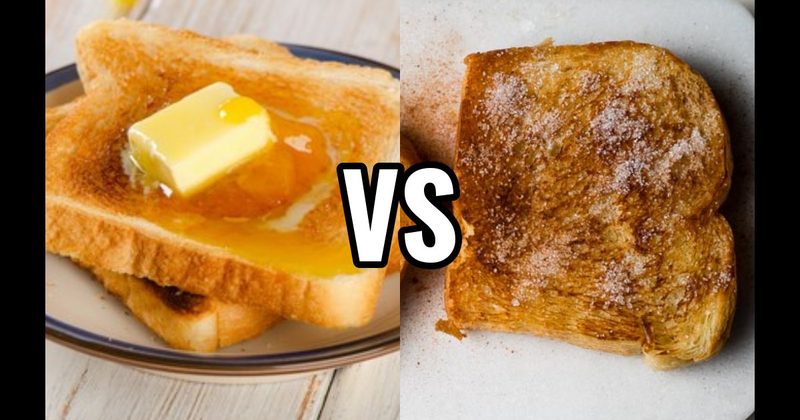 Butter vs. Cinnamon Sugar