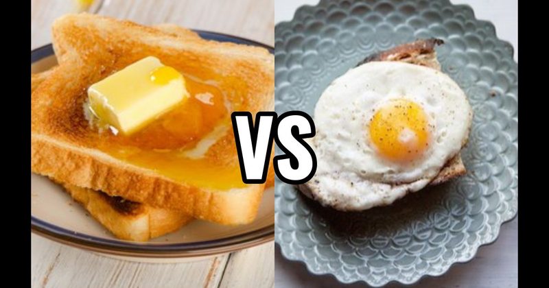 Butter vs. Fried Eggs