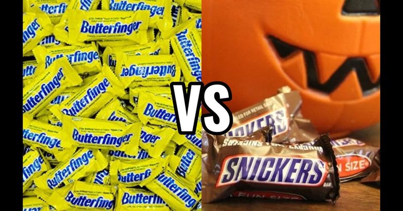 Butterfinger vs. Snickers