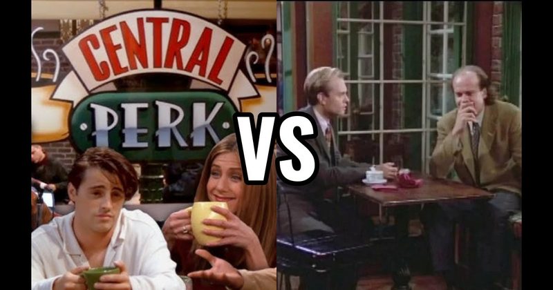 CAFÉ NERVOSA (Frasier) vs. Central Perk