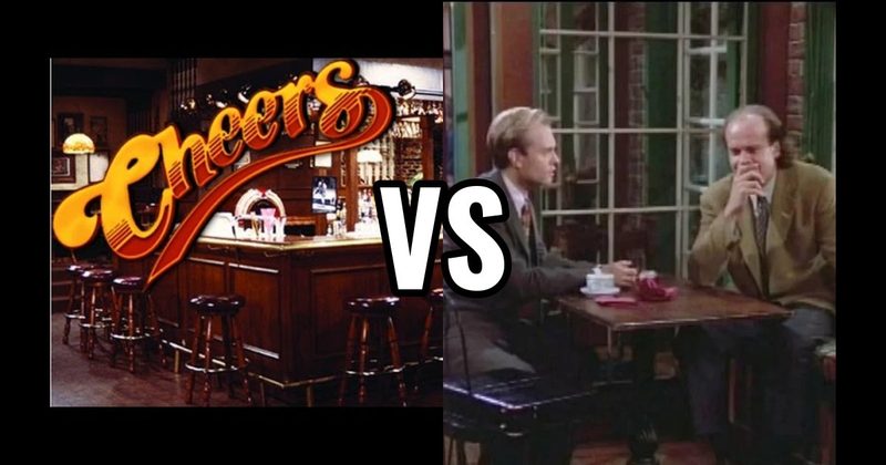 CAFÉ NERVOSA (Frasier) vs. Cheers (Cheers)