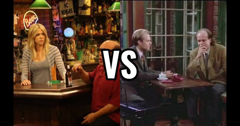 CAFÉ NERVOSA (Frasier) vs. Paddy’s Pub (It’s Always Sunny in Philadelphia)