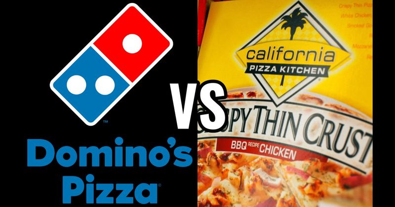 California Pizza Kitchen vs. Dominos Pizza