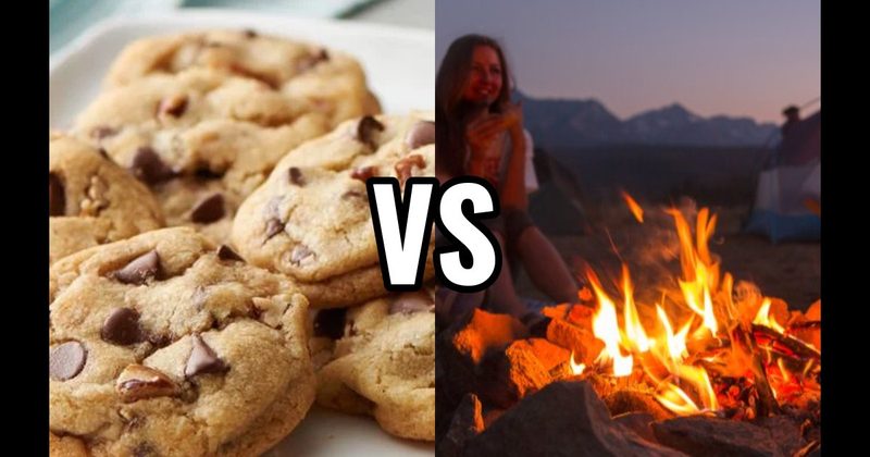 Campfire Smoke vs. Freshly Baked Cookies