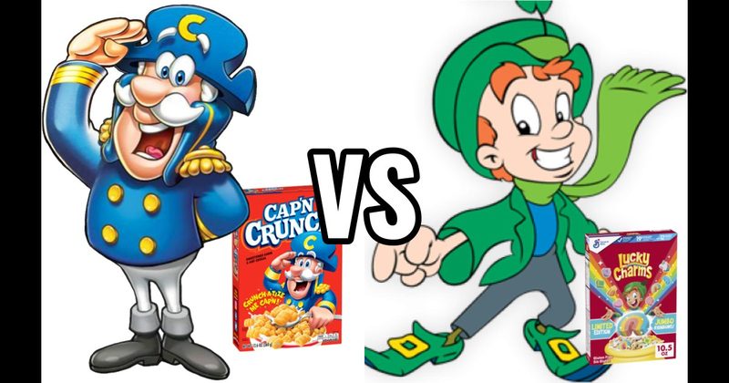Cap'n Crunch Mascot vs. Lucky the Leprechaun
