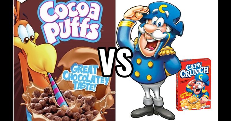 Cap'n Crunch Mascot vs. Sonny the Cuckoo Bird