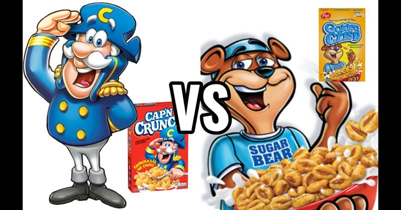 Cap'n Crunch Mascot vs. Sugar Bear