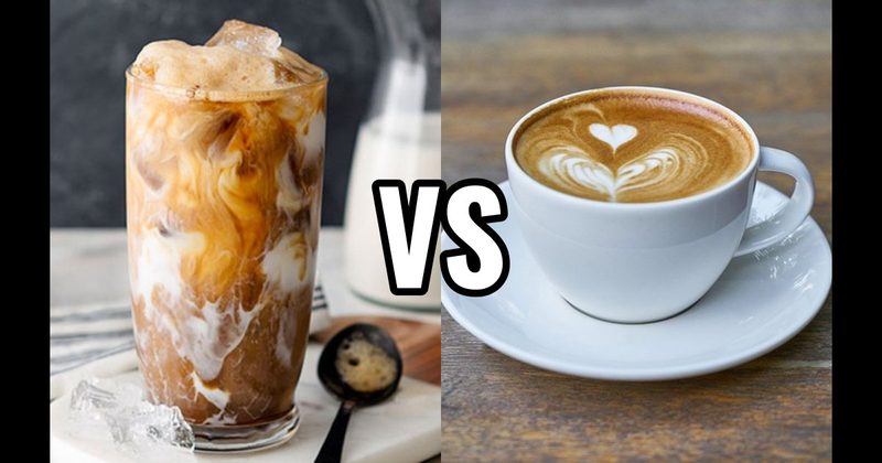 Cappuccino vs. Iced Latte