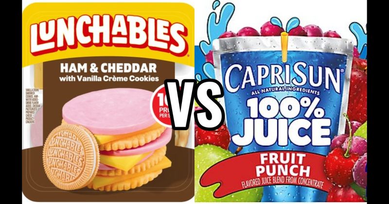 Capri Sun vs. Lunchables