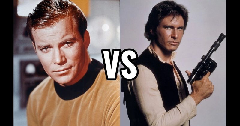 Captain Han Solo vs. Captain James T. Kirk