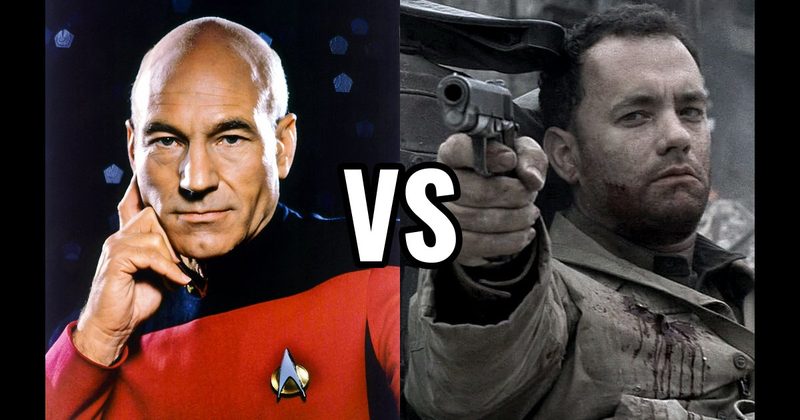 Captain Jean-Luc Picard vs. Captain John H. Miller