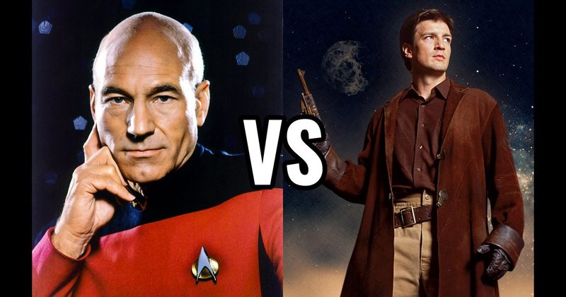 Captain Jean-Luc Picard vs. Captain Malcolm Reynolds