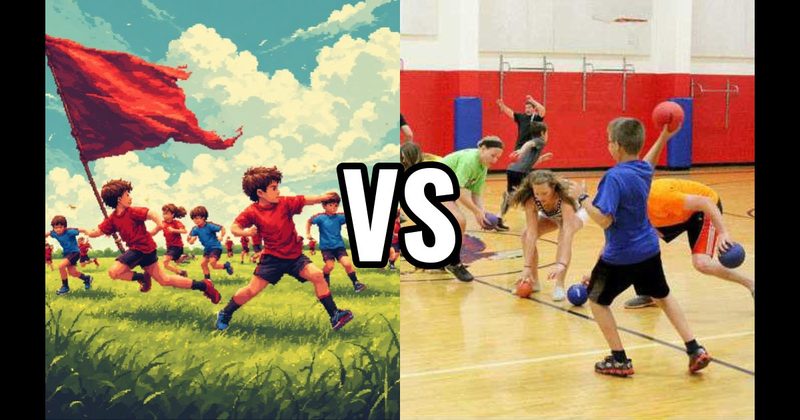 Capture the Flag vs. Dodgeball