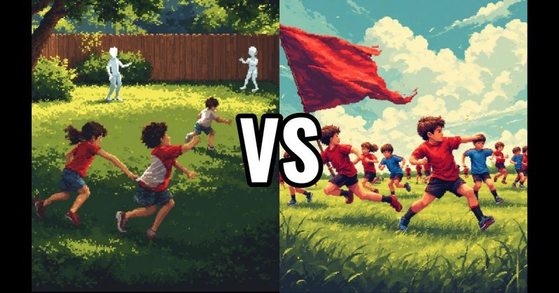 Capture the Flag vs. Freeze Tag