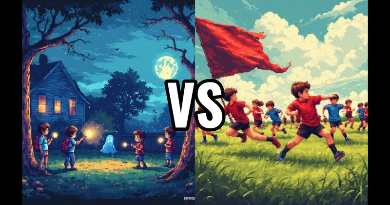 Capture the Flag vs. Ghost in the Graveyard