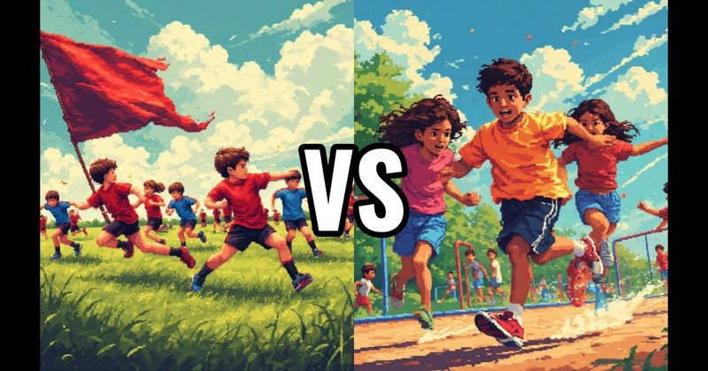 Capture the Flag vs. Tag