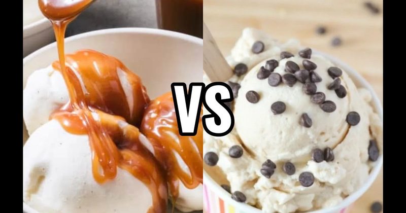 Caramel Sauce vs. Chocolate Chips