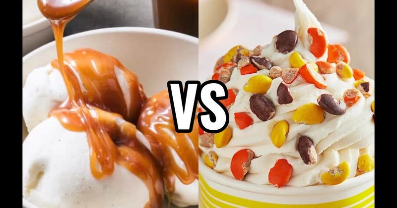 Caramel Sauce vs. Reese’s Pieces
