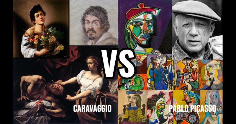 Caravaggio vs. Pablo Picasso