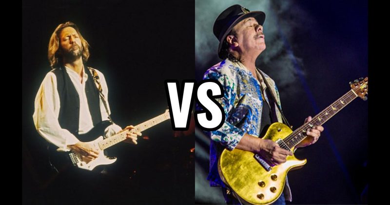 Carlos Santana vs. Eric Clapton