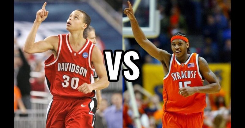 Carmelo Anthony vs. Stephen Curry