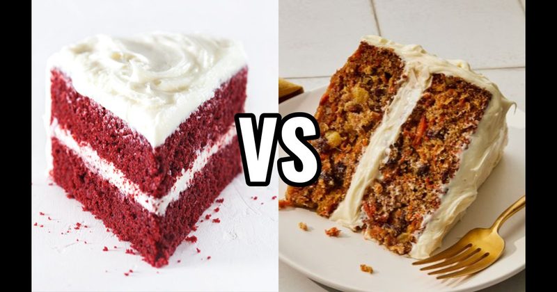 Carrot Cake vs. Red Velvet Cake