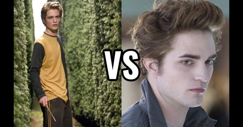 Cedric Diggory in Harry Potter and the Goblet of Fire vs. Edward Cullen in Twilight Saga