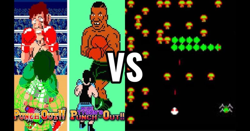Centipede vs. Punch-Out!!