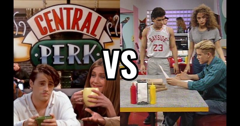 Central Perk vs. THE MAX (Saved by the Bell)