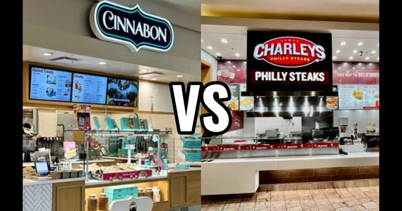 Charleys Cheesesteaks vs. Cinnabon