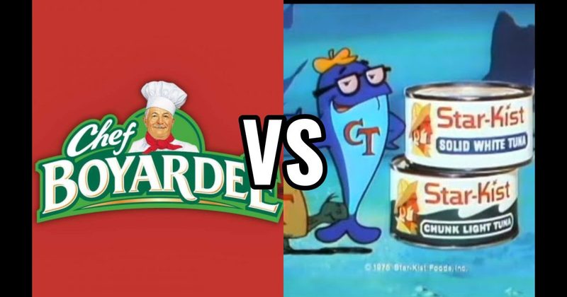 Charlie the Tuna vs. Chef Boyardee