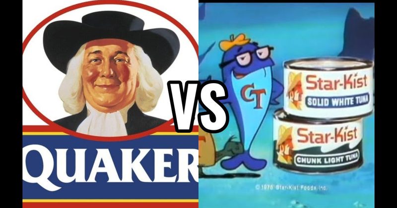 Charlie the Tuna vs. Quaker Man