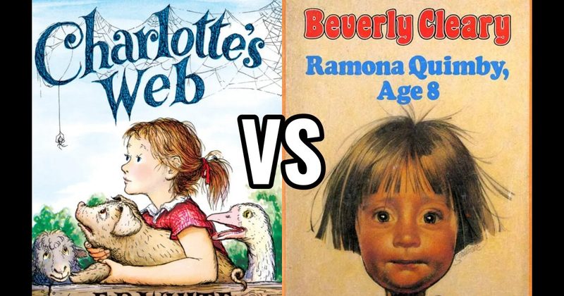 Charlotte's Web (book) vs. Ramona Quimby, Age 8 (book)