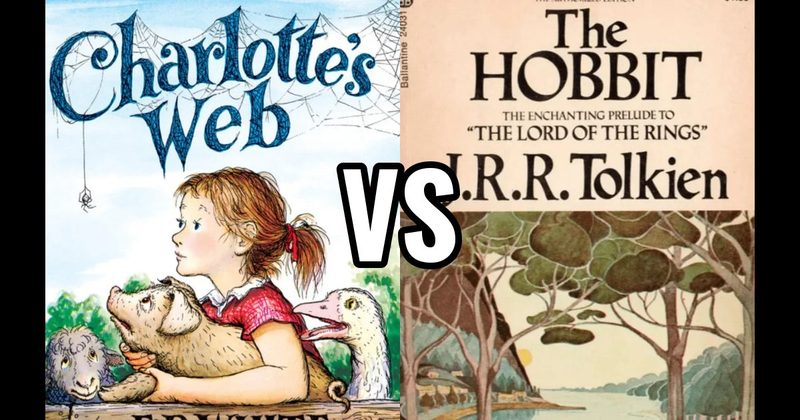 Charlotte's Web (book) vs. The Hobbit (book)