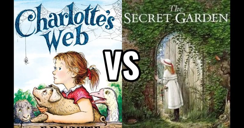 Charlotte's Web (book) vs. The Secret Garden (book)