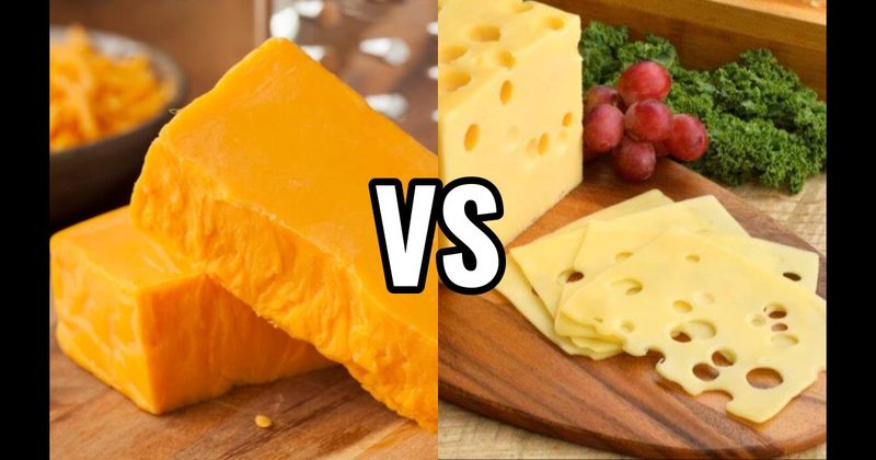 Cheddar Cheese vs. Swiss Cheese