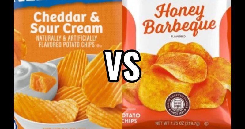 Cheddar & Sour Cream vs. Honey BBQ