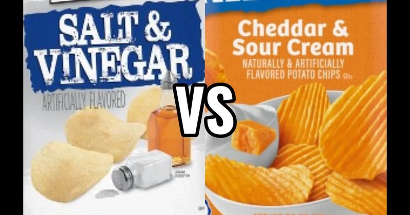 Cheddar & Sour Cream vs. Salt & Vinegar