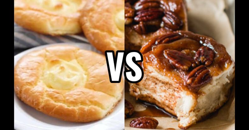 Cheese Danish vs. Sticky Bun