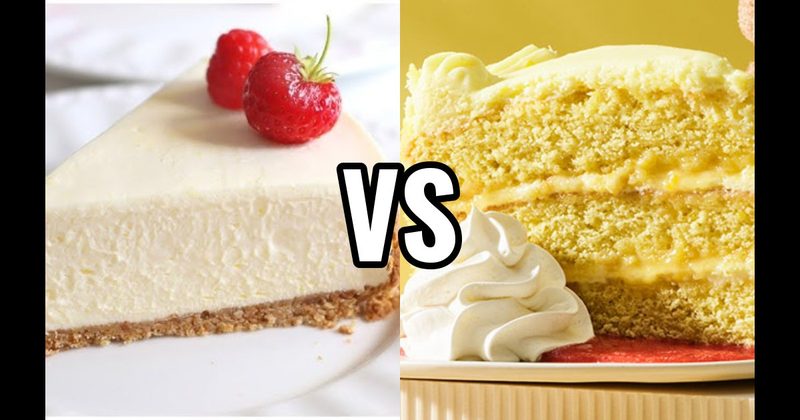 Cheesecake vs. Lemon Cake
